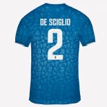 Maglia Juventus NO.2 De Sciglio Terza 2019 2020 Blu