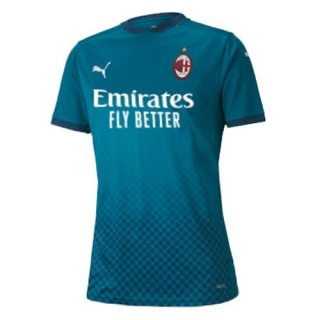 Maglia AC Milan Terza Donna 2020 2021 Blu