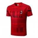 Maglia Formazione AC Milan 2022 2023 Rosso Maglia Formazione AC Milan 2022 2023 Rosso