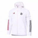 Giacca A Vento Real Madrid 2020 2021 Bianco Giacca A Vento Real Madrid 2020 2021 Bianco