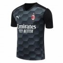 Thailandia Maglia AC Milan Away Portiere 2020/2021 Nero Thailandia Maglia AC Milan Away Portiere 2020/2021 Nero