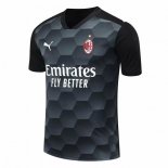 Thailandia Maglia AC Milan Away Portiere 2020/2021 Nero