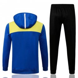 Felpa Cappuccio Set Completo Juventus 2022 2023 Blu