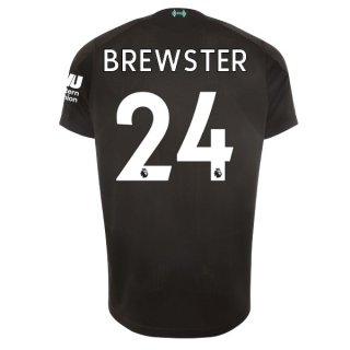 Maglia Liverpool NO.24 Brewster Terza 2019 2020 Nero