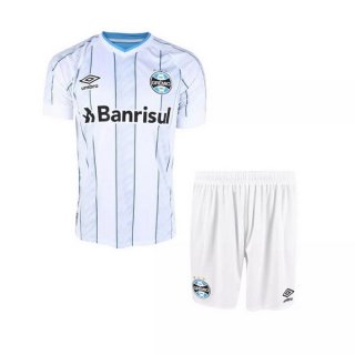 Maglia Grêmio Fbpa Away Bambino 2020 2021 Bianco