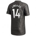 Maglia Manchester United NO.14 Lingard Away 2020 2021 Nero