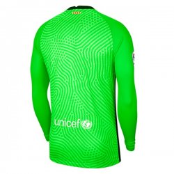 Thailandia Maglia Barcellona Portiere Ml 2020 2021 Verde