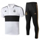 Polo Real Madrid Set Completo 2019 2020 Bianco Nero Polo Real Madrid Set Completo 2019 2020 Bianco Nero