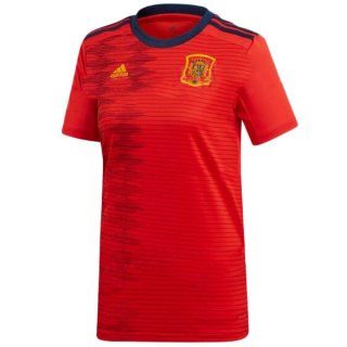 Maglia Spagna Home Donna 2019 Rosso