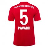 Maglia Bayern Munich NO.5 Pavard Home 2019 2020 Rosso