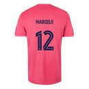 Maglia Real Madrid Away NO.12 Marcelo 2020 2021 Rosa Maglia Real Madrid Away NO.12 Marcelo 2020 2021 Rosa