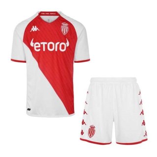Maglia AS Monaco Home Bambino 2022 2023