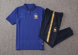 Polo Set Completo Francia 100th Blu Oro