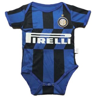 Maglia Inter Milan Home Onesies Bambino 2019 2020 Blu Nero