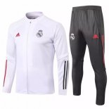 Giacca Real Madrid 2020 2021 Bianco Grigio Rosso