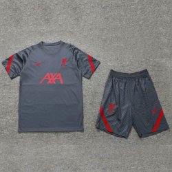 Formazione Liverpool Set Completo 2020 2021 Grigio Rosso Formazione Liverpool Set Completo 2020 2021 Grigio Rosso