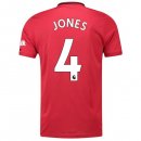 Maglia Manchester United NO.4 Jones Home 2019 2020 Rosso