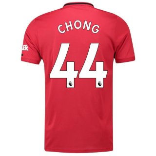 Maglia Manchester United NO.44 Chong Home 2019 2020 Rosso