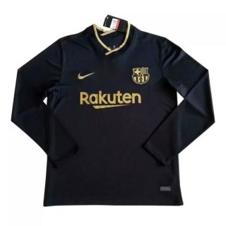 Thailandia Maglia Barcellona Away ML 2020 2021 Nero