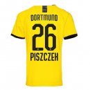 Thailandia Maglia Borussia Dortmund NO.26 Piszczek Home 2019 2020 Giallo Thailandia Maglia Borussia Dortmund NO.26 Piszczek Home 2019 2020 Giallo