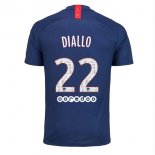 Maglia Paris Saint Germain NO.22 Diallo Home 2019 2020 Blu