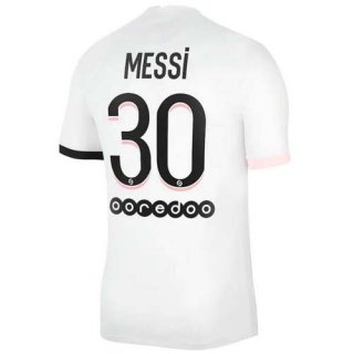 Maglia Paris Saint Germain NO.30 Messi Away 2021 2022