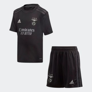 Maglia Benfica Away Bambino 2020 2021 Nero