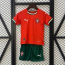 Maglia Portogallo Home Bambino 2025 Maglia Portogallo Home Bambino 2025