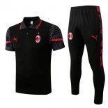 Polo AC Milan Set Completo 2022 2023 Nero