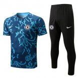 Maglia Chelsea Set Completo 2022 2023 Blu