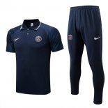Polo PSG Set Completo 2022 2023 Blu 1