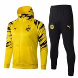 Felpa Cappuccio Borussia Dortmund 2021 2022 Giallo