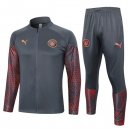 Giacca Manchester City 2024 Grigio Rosso Giacca Manchester City 2024 Grigio Rosso