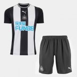 Maglia Newcastle United Home Bambino 2019 2020 Bianco Nero