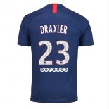 Maglia Paris Saint Germain NO.23 Draxler Home 2019 2020 Blu