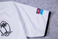 Thailandia Maglia Fiyi Home 2017 2018 Bianco Thailandia Maglia Fiyi Home 2017 2018 Bianco