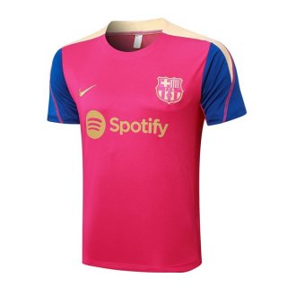 Maglia Formazione Barcellona 2024 2025 Rosso Blu