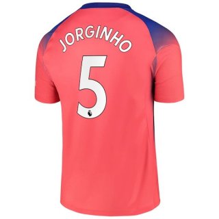 Maglia Chelsea NO.5 Jorginho Terza 2020 2021 Arancione