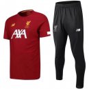 Maglia di Formazione Liverpool Set Completo 2019 2020 Rosso Nero