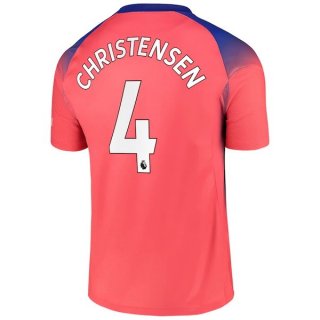 Maglia Chelsea NO.4 Christensen Terza 2020 2021 Arancione