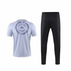 Maglia di Formazione Paris Saint Germain Set Completo 2019 2020 Bianco Nero