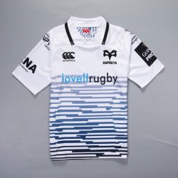 Thailandia Maglia Ospreys Away 2017 2018 Bianco