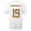 Maglia Real Madrid NO.19 Odriozola Home 2019 2020 Bianco Maglia Real Madrid NO.19 Odriozola Home 2019 2020 Bianco