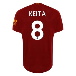 Maglia Liverpool NO.8 Keita Home 2019 2020 Rosso