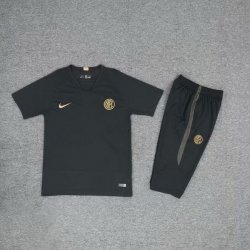 Maglia di Formazione Inter Milan Set Completo 2019 2020 Nero Giallo Maglia di Formazione Inter Milan Set Completo 2019 2020 Nero Giallo