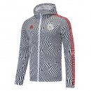 Giacca a vento Ajax 2021 2022 Bianco Giacca a vento Ajax 2021 2022 Bianco