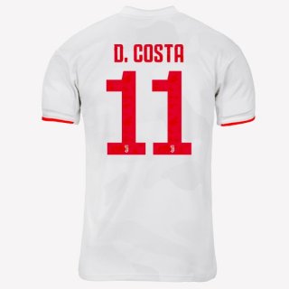 Maglia Juventus NO.11 D.Costa Away 2019 2020 Grigio Bianco