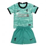 Maglia Liverpool Away Bambino 2020 2021 Verde