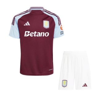 Maglia Aston Villa Home Bambino 2024 2025