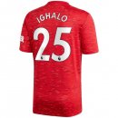 Maglia Manchester United NO.25 Ighalo Home 2020 2021 Rosso Maglia Manchester United NO.25 Ighalo Home 2020 2021 Rosso
